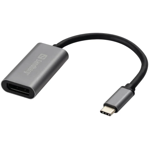 Sandberg 136-19 USB-C – DisplayPort adaptér - 1