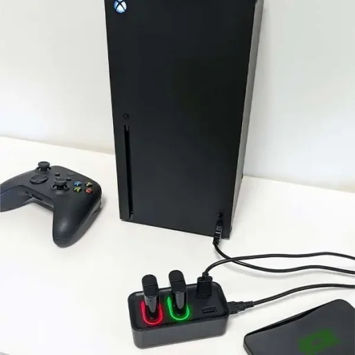 Subsonic Dual Charger and Hub for Xbox duálna nabíjačka a USB hub pre ovládače Xbox - 8