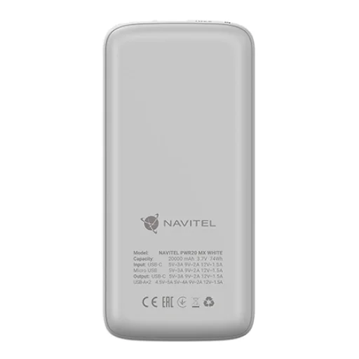 Navitel PWR20 MX biela - 3