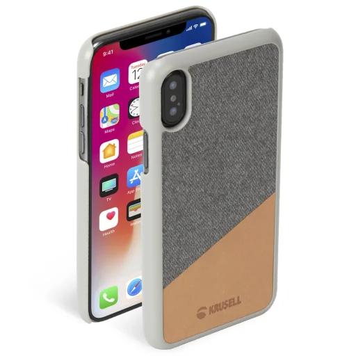 Krusell Tanum Cover Apple iPhone XS nude puzdro - 9