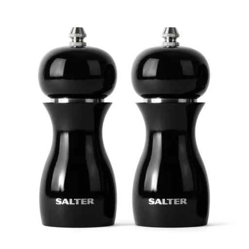 Salter 7613 GYXR lesklé mlynčeky na soľ a korenie, sivé - 9
