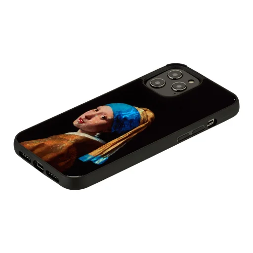 Puzdro iKins pre Apple iPhone 12 Pro Max – Dievča s perlovou náušnicou - 2