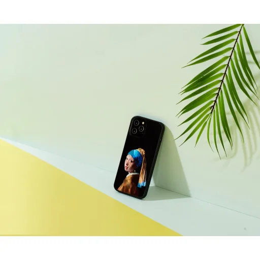 Puzdro iKins pre Apple iPhone 12 Pro Max – Dievča s perlovou náušnicou - 3