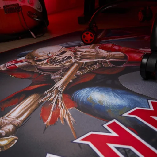 Subsonic Gaming Floor Mat Iron Maiden ochranná podložka na podlahu - 6