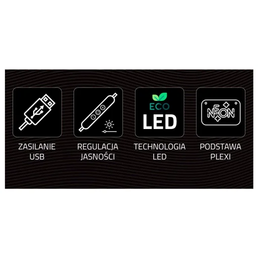 Manta SNL63MT Style Neon Lights Gamepad lampa - 7