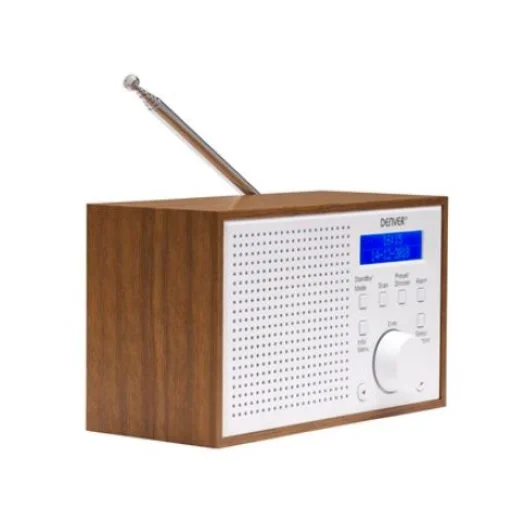 Denver DAB-46W biele digitálne rádio - 2