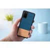 MAN&WOOD Galaxy S20+ denim black puzdro thumbnail