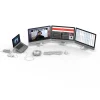 Hama 00200139 Connect2Office USB-C dokovacia stanica so stojanom, 12 portov, 100 W, sivá thumbnail