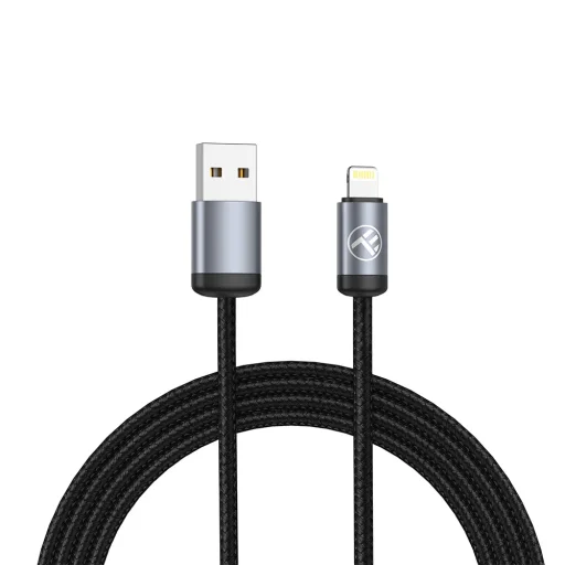 Tellur Minimalist USB–Lightning kábel 3A 1 m čierny - 2