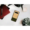 MAN&WOOD Samsung Galaxy S10 Plus bambusový les čierne flipové puzdro thumbnail