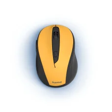 Hama 00173029 MW-400 V2 Yellow bezdrôtová optická myš