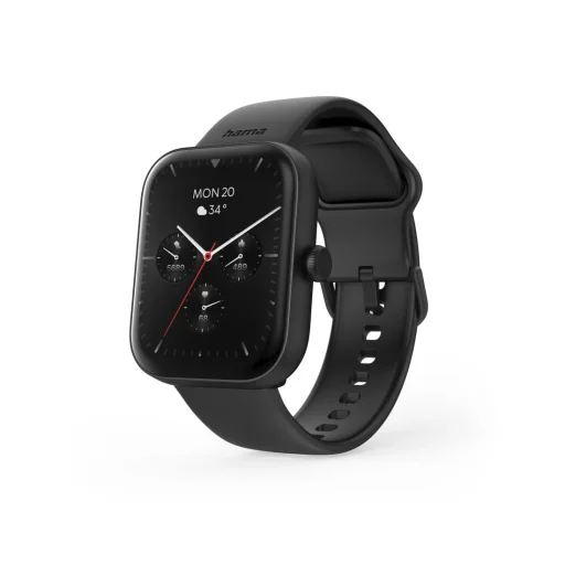 Hama 00178614 Fit Watch 5000 Black smart hodinky - 1