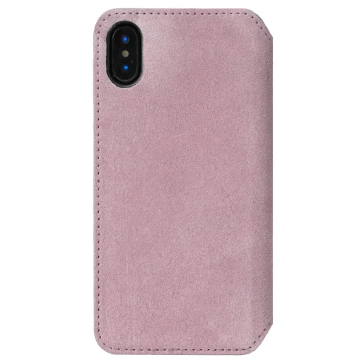 Krusell Broby SlimWallet flipové puzdro so 4 priehradkami na karty pre Apple iPhone XS Max, ružové - 2