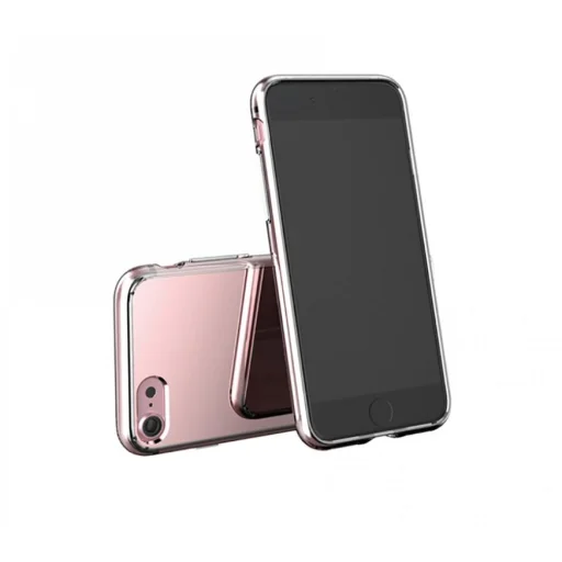 Tellur Cover Premium Mirror Shield iPhone 7 ružový kryt - 1