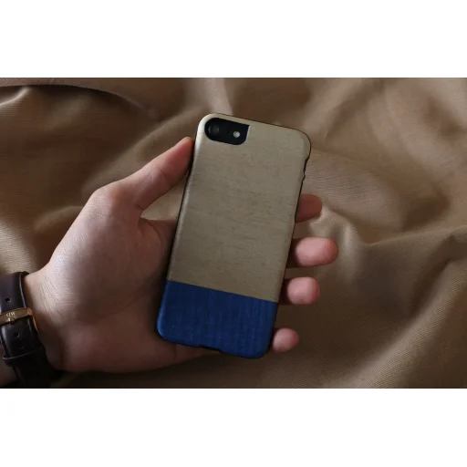 MAN&WOOD Dove Black puzdro pre iPhone 7/8/SE (2020) - 5