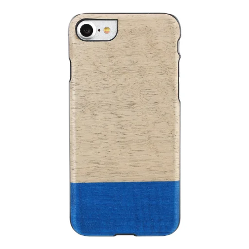 MAN&WOOD Dove Black puzdro pre iPhone 7/8/SE (2020) - 1