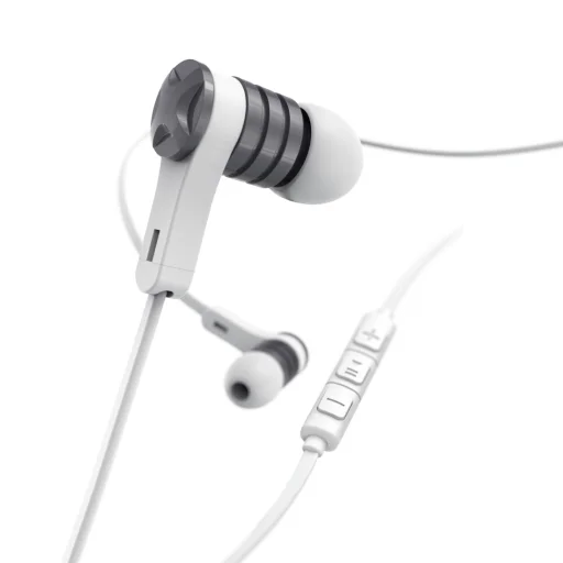 Hama 00184136 Intense slúchadlá in-ear biele - 4