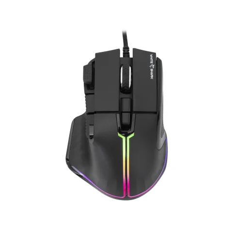 White Shark MARROK GM-9006 čierna RGB herná myš - 1