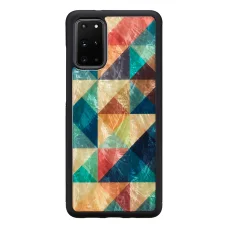 iKins mozaikový čierny kryt pre Samsung Galaxy S20+
