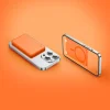 Forcell F-Energy Slim F5K9 QC4.0 PD3.0 15W 5000 mAh MagSafe-kompatibilis powerbank narancssárga thumbnail