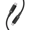 Hoco U153 Extreme čierny Type-C USB-C - Type-C USB-C PD 5A 100W kábel 1,2 m thumbnail