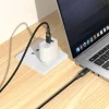 Hoco U153 Extreme čierny Type-C USB-C - Type-C USB-C PD 5A 100W kábel 1,2 m thumbnail