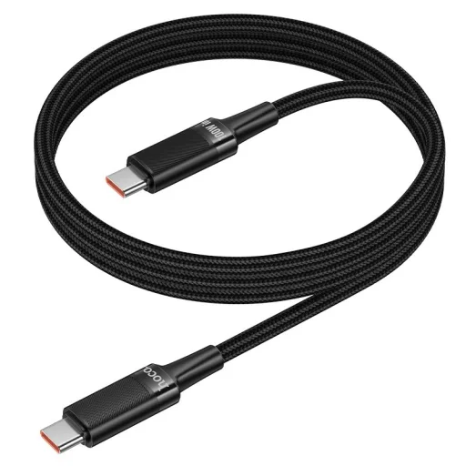 Hoco U153 Extreme čierny Type-C USB-C - Type-C USB-C PD 5A 100W kábel 1,2 m - 6