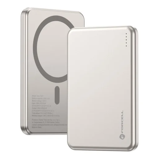 Forcell F-Energy Slim F5K9 QC4.0 PD3.0 15W 5000 mAh powerbanka kompatibilná s MagSafe oblačný tanečník - 2