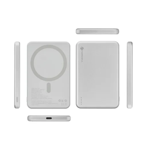 Forcell F-Energy Slim F5K9 QC4.0 PD3.0 15W 5000 mAh powerbanka kompatibilná s MagSafe oblačný tanečník - 5