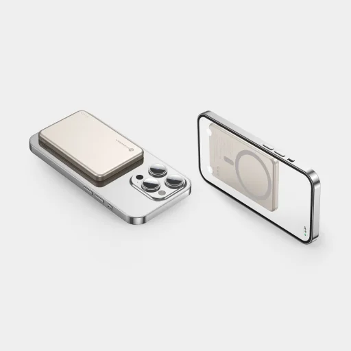 Forcell F-Energy Slim F5K9 QC4.0 PD3.0 15W 5000 mAh powerbanka kompatibilná s MagSafe oblačný tanečník - 7