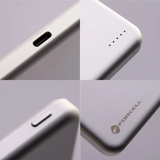 Forcell F-Energy Slim F5K9 QC4.0 PD3.0 15W 5000 mAh powerbanka kompatibilná s MagSafe oblačný tanečník - 10