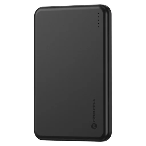 Forcell F-Energy Slim F5K9 QC4.0 PD3.0 15W 5000 mAh MagSafe kompatibilná powerbanka čierna - 3