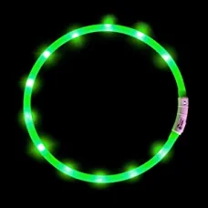 Anicoll LED obojok pre psov a mačky zelený