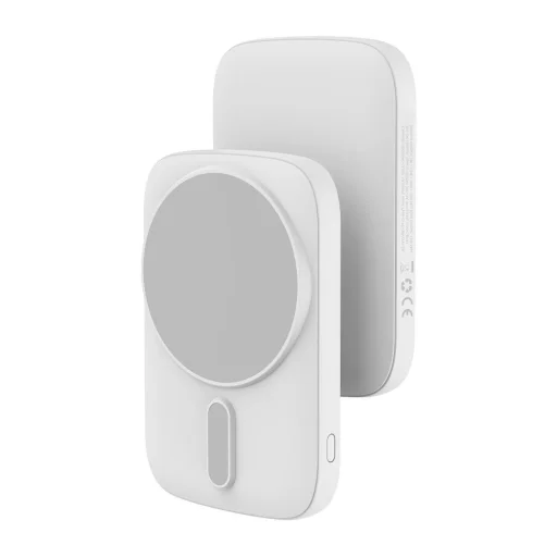Blue Star Slim DG-P8 15W 5000 mAh biela MagSafe kompatibilná powerbanka - 3