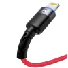 Tellur USB–Lightning dátový kábel s LED podsvietením 3A 1,2 m červený thumbnail