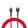 Tellur USB–Lightning dátový kábel s LED podsvietením 3A 1,2 m červený thumbnail