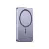 Forcell F-Energy Slim F5K9 QC4.0 PD3.0 15W 5000 mAh MagSafe kompatibilná powerbanka fialová thumbnail