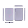 Forcell F-Energy Slim F5K9 QC4.0 PD3.0 15W 5000 mAh MagSafe kompatibilná powerbanka fialová thumbnail