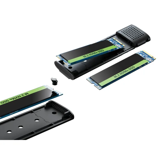 Sandberg 136-39 USB 3.2 box pre M.2 + NVMe SSD - 3