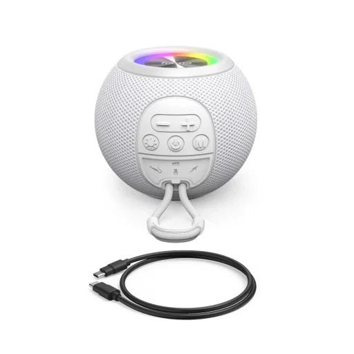 Hama 00188238 Guľový Bluetooth reproduktor s farebným LED osvetlením - 7