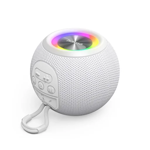 Hama 00188238 Guľový Bluetooth reproduktor s farebným LED osvetlením - 1