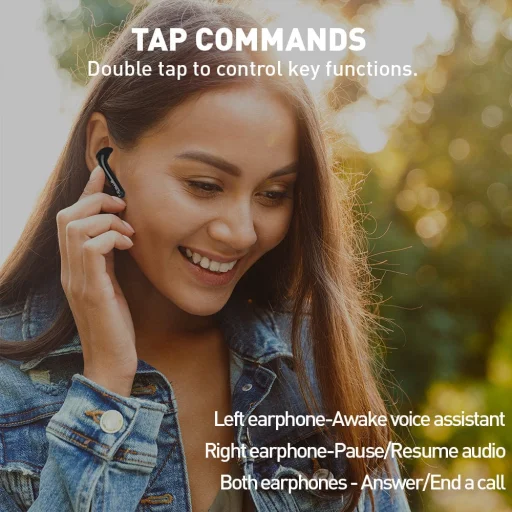Tellur Ambia True Wireless bezdrôtové slúchadlá čierne - 6