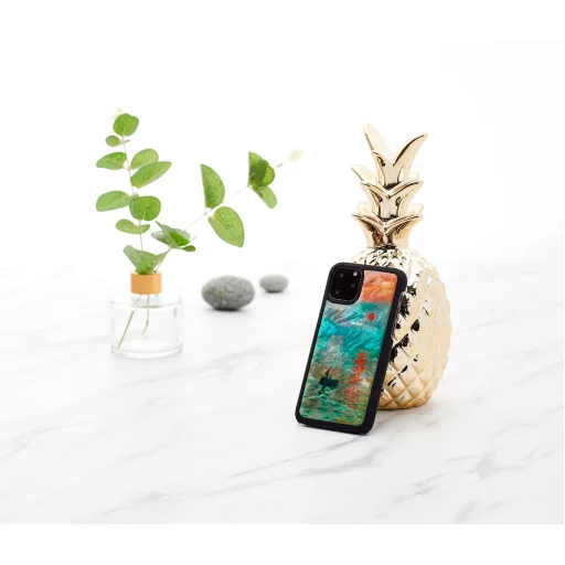 iKins iPhone 11 Pro sunrise black flipové puzdro - 3