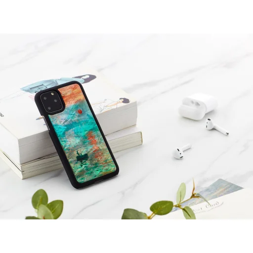 iKins iPhone 11 Pro sunrise black flipové puzdro - 4