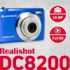 AgfaPhoto DC8200 modrý digitálny fotoaparát thumbnail