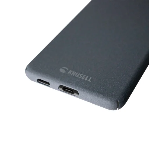Krusell Essentials SandCover Samsung Galaxy S21 Ultra sivé puzdro - 4