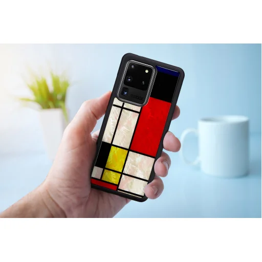 iKins puzdro pre Samsung Galaxy S20 Ultra, Mondrian čierna - 4