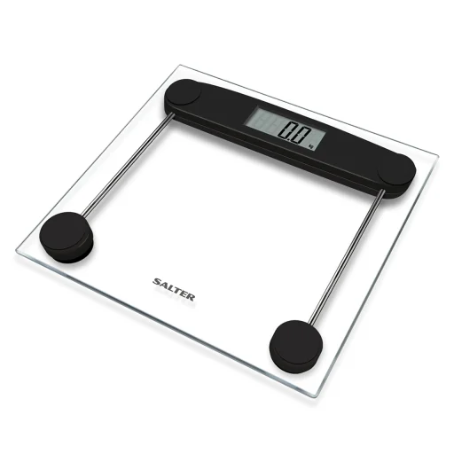 Salter 9208 BK3R kompaktná sklenená elektronická osobná váha - 2