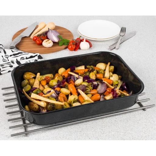 Russell Hobbs CW114311 VIT Enamel 42 cm hlboký plech na pečenie - 8