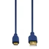 Hama 00135785 Flexi-Slim USB-C kábel 0,75 m modrý thumbnail